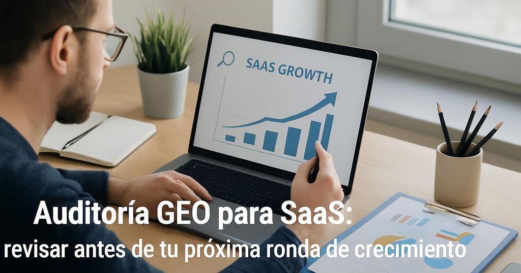 Auditoría GEO para SaaS: qué revisar antes de tu próxima ronda de crecimiento