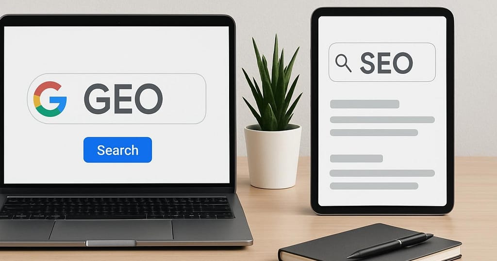 GEO vs SEO: diferencias clave explicadas